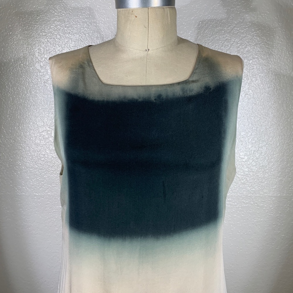 Viviana Uchitel Square Shibori Silk Dress Sz 2 NWT - Picture 4 of 6
